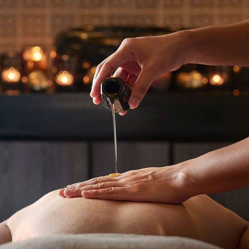 MASSAGE WITH OIL